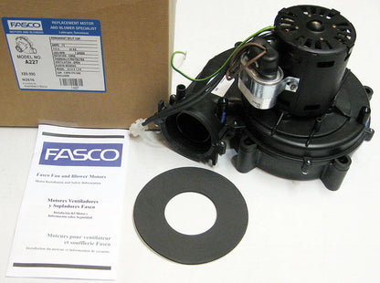 Fasco A227 Draft Inducer Blower Motor for York 024-27641-000