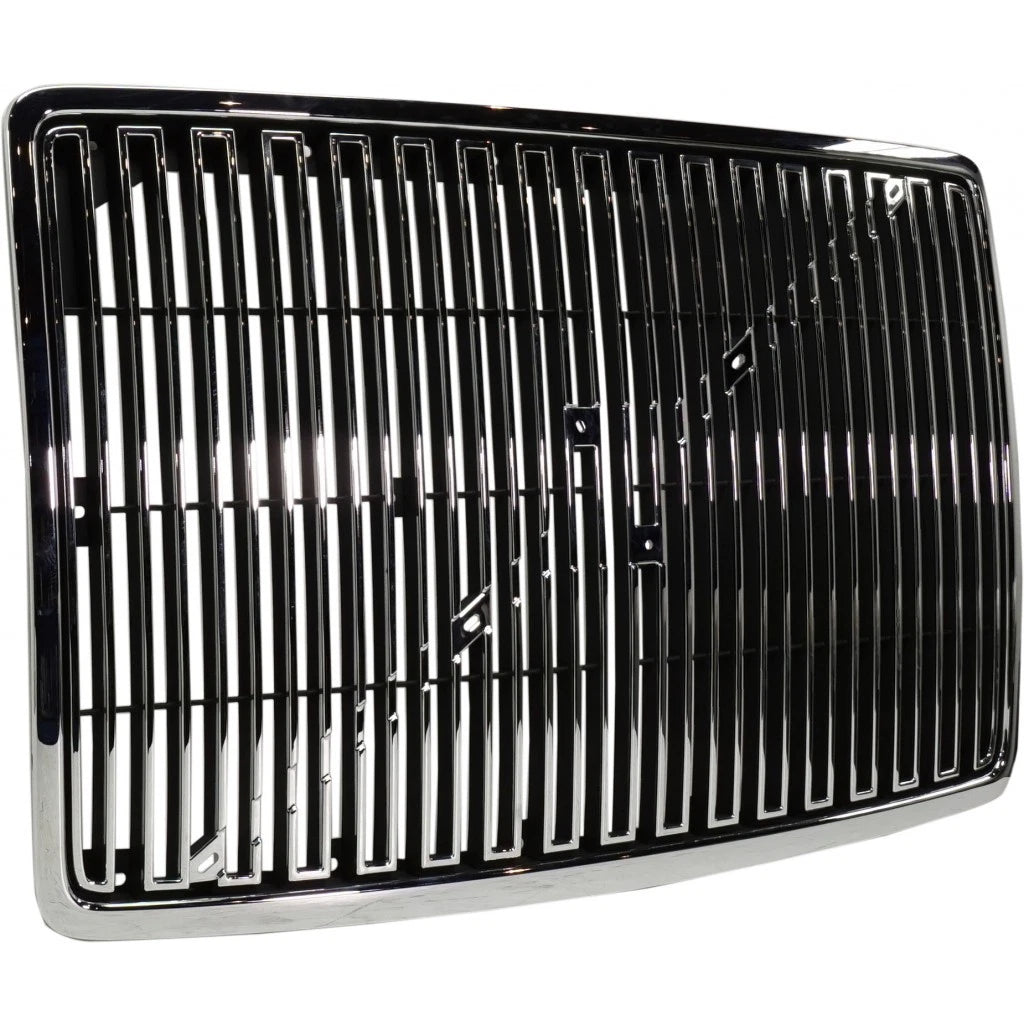Chrome Horizontal Bar Grille Insert for Volvo VN/VNL (1998–2003) CLX-M0-USA-RV07010008-HD-CL360A70