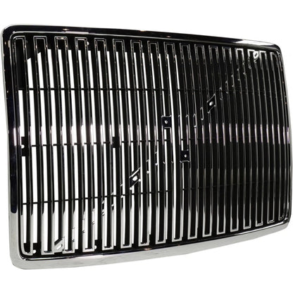 Chrome Horizontal Bar Grille Insert for Volvo VN/VNL (1998–2003) CLX-M0-USA-RV07010008-HD-CL360A70