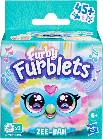 Furby Furblets Zee-Bah Mini Friend for Girls (Electronic Plush Toy)