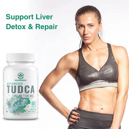 Sambugra TUDCA Liver Supplements 1100mg (60 Count)