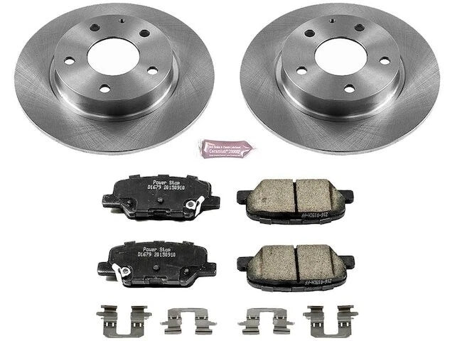 Rear Brake Pad and Rotor Kit for Mazda 3 (2014–2016) VT992BY
