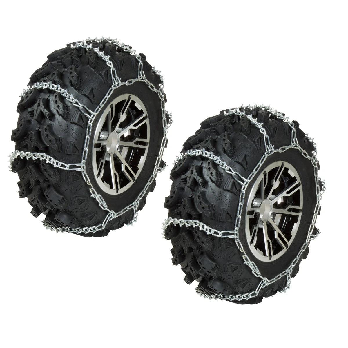 Pair of Front Tire Chains for Honda Rincon 650 (2003–2005) ATV-TC3o