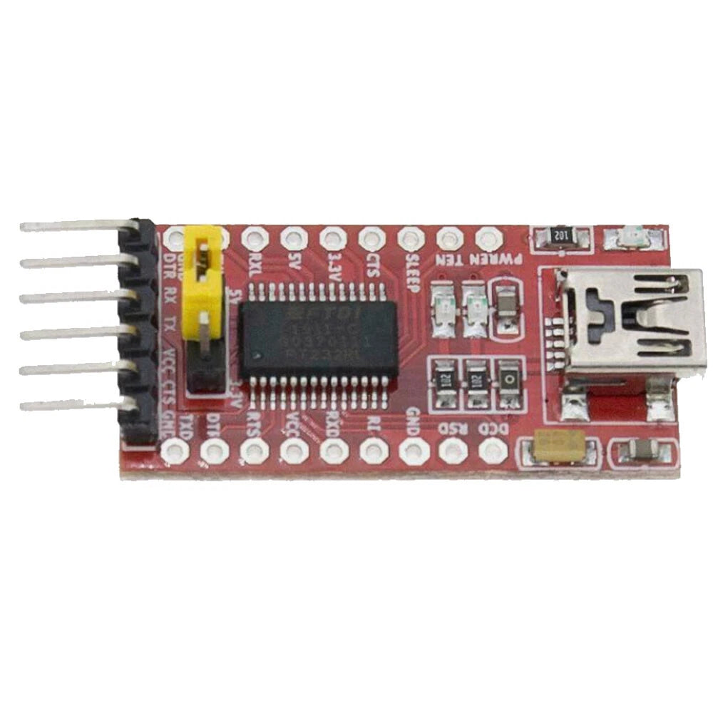Set of 2 FT232RL USB to TTL Serial Adapter Module Mini Port