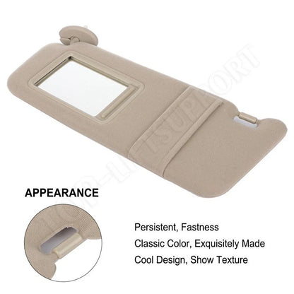 Sun Visor Set for Toyota Venza (2009–2016) Beige