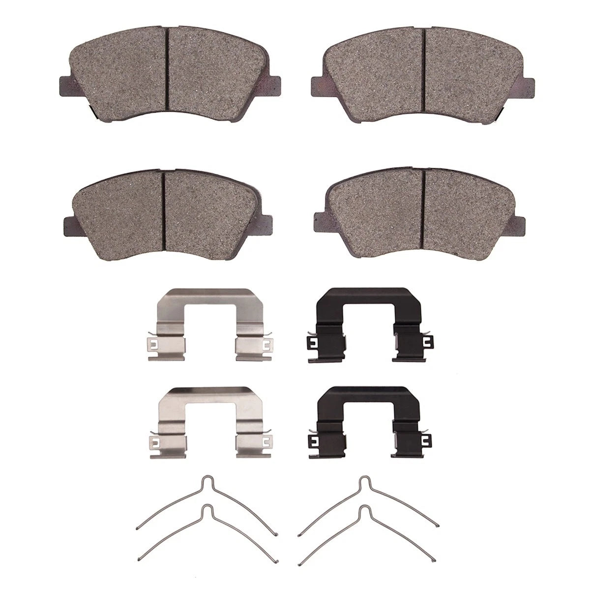 2X Brake Pad Set Front for Kia Rio Accent (2018–2023) 2551-2190-01