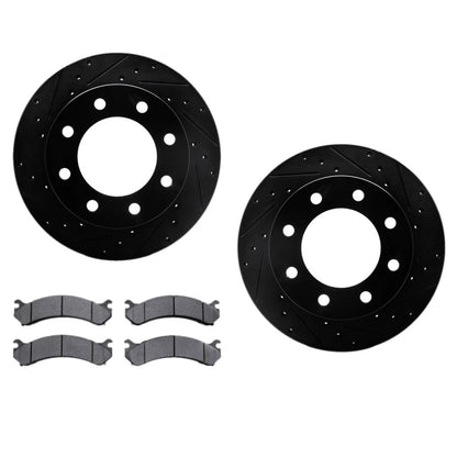 Brake Rotor Set Front for Chevy Express 2500 (2003–2020) ALX-PAU-DF-8412-48025-CLA11