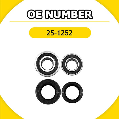 Rear Wheel Bearings Seals Kit for Yamaha YZ400F (1999) 25-1252 EXV