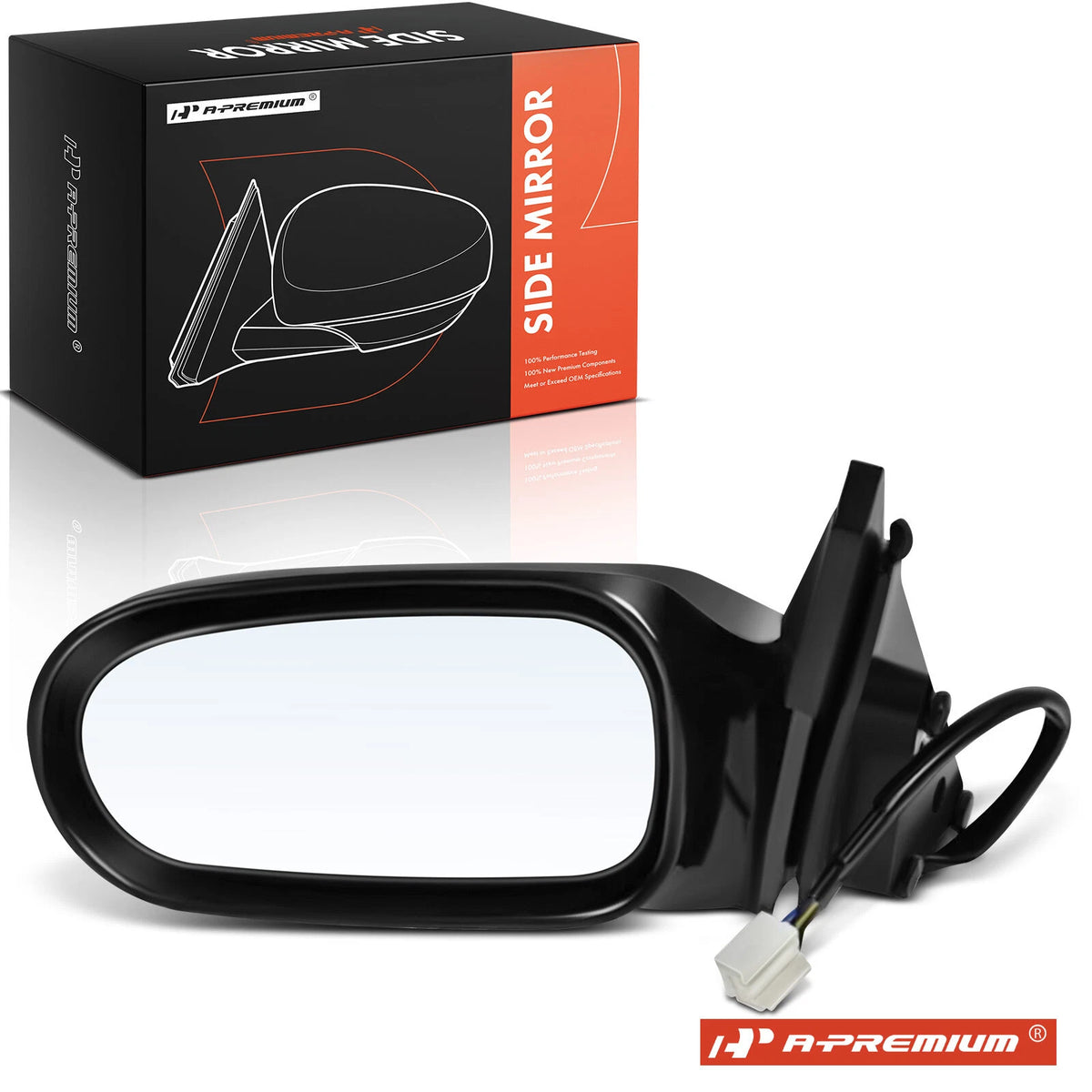 Driver Power Adjust Heated Mirror for Mazda 626 (2000–2002) GG2D69180A, MA1320133