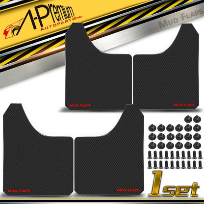 Set of 4 Universal Mud Flaps for Ford F-150 (2000–2020)