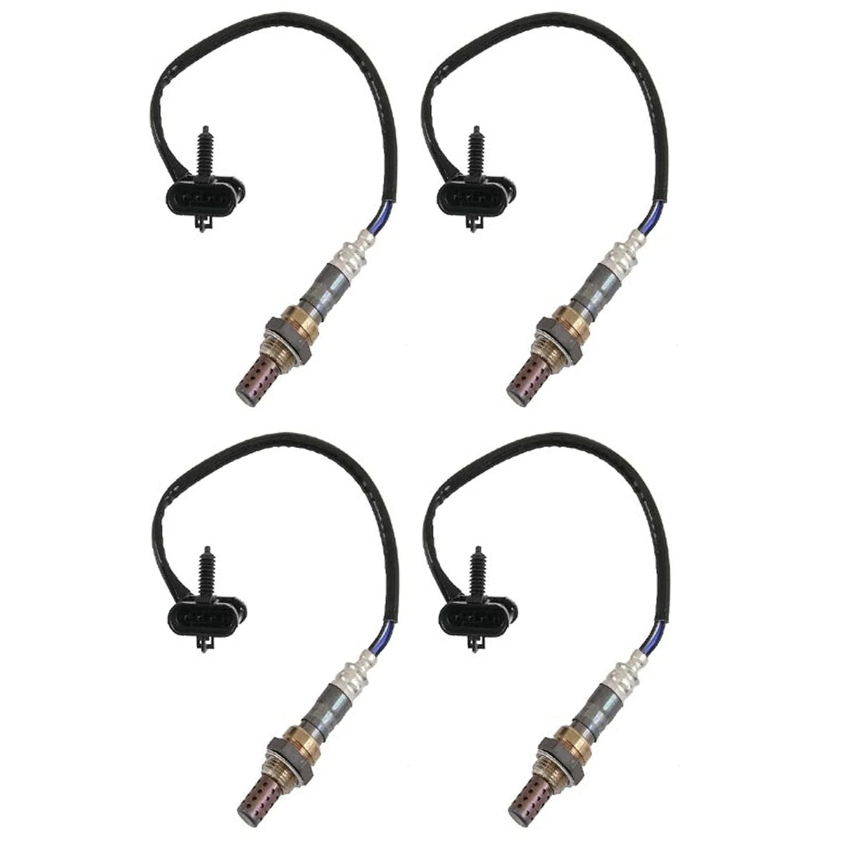 2X Upstream & 2X Downstream Oxygen Sensors for Acura Honda Chevy Isuzu (N/A)