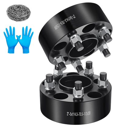 2x 2" Hubcentric Wheel Spacers 5x4.5 5x114.3 for Ford Ranger Mercury Cougar