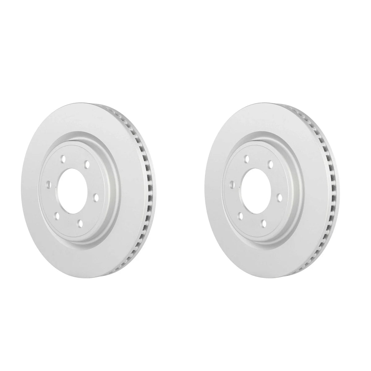 Set of 2 Bosch QuietCast Front Disc Brake Rotors for Bronco Expedition F-150