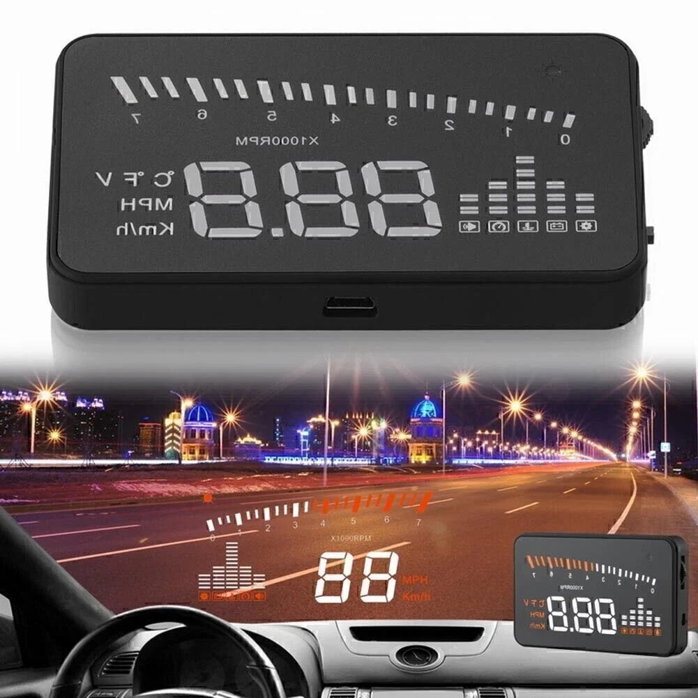 OBD2 II Car HUD Head Up Display for X5