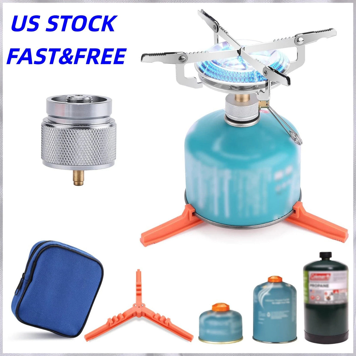 1LB Propane Adapter for Stove Burner