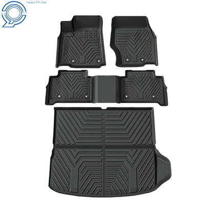 Set of 4 3D All Weather Floor Mats for Jeep Grand Cherokee (2022–2025) TPE
