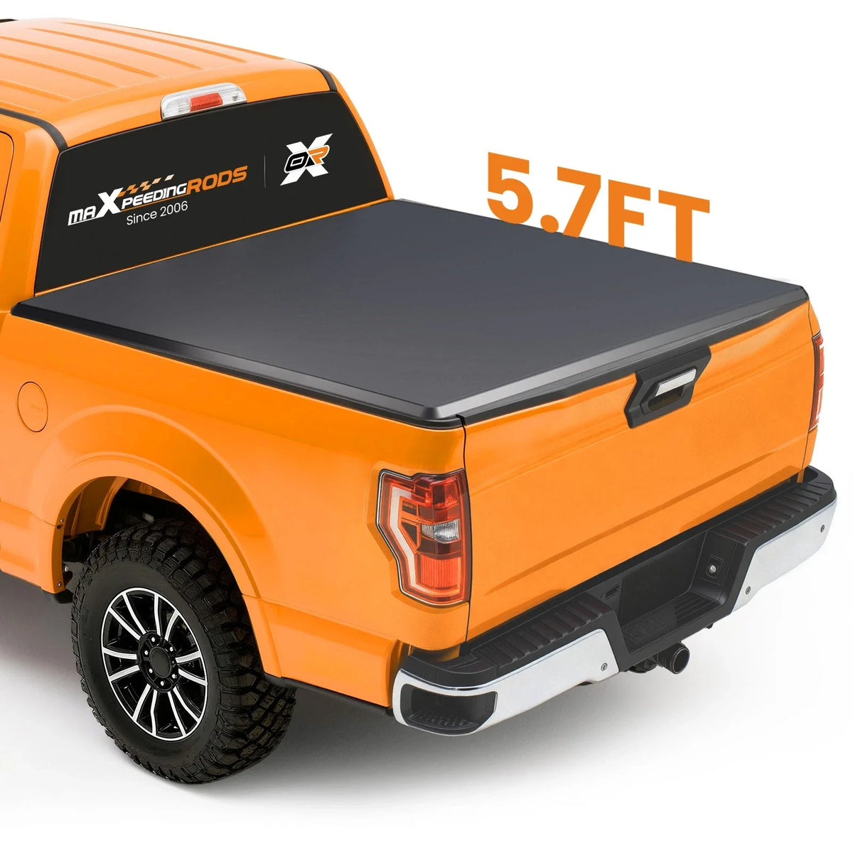 Soft Roll-Up Tonneau Cover for Dodge Ram 1500 (2009–2025) W/LED Lamp