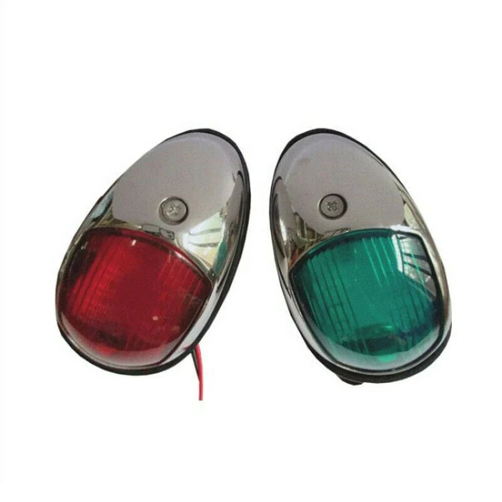 2 x Waterproof Marine Boat 12V LED Navigation Lights Premium PC Housing Port