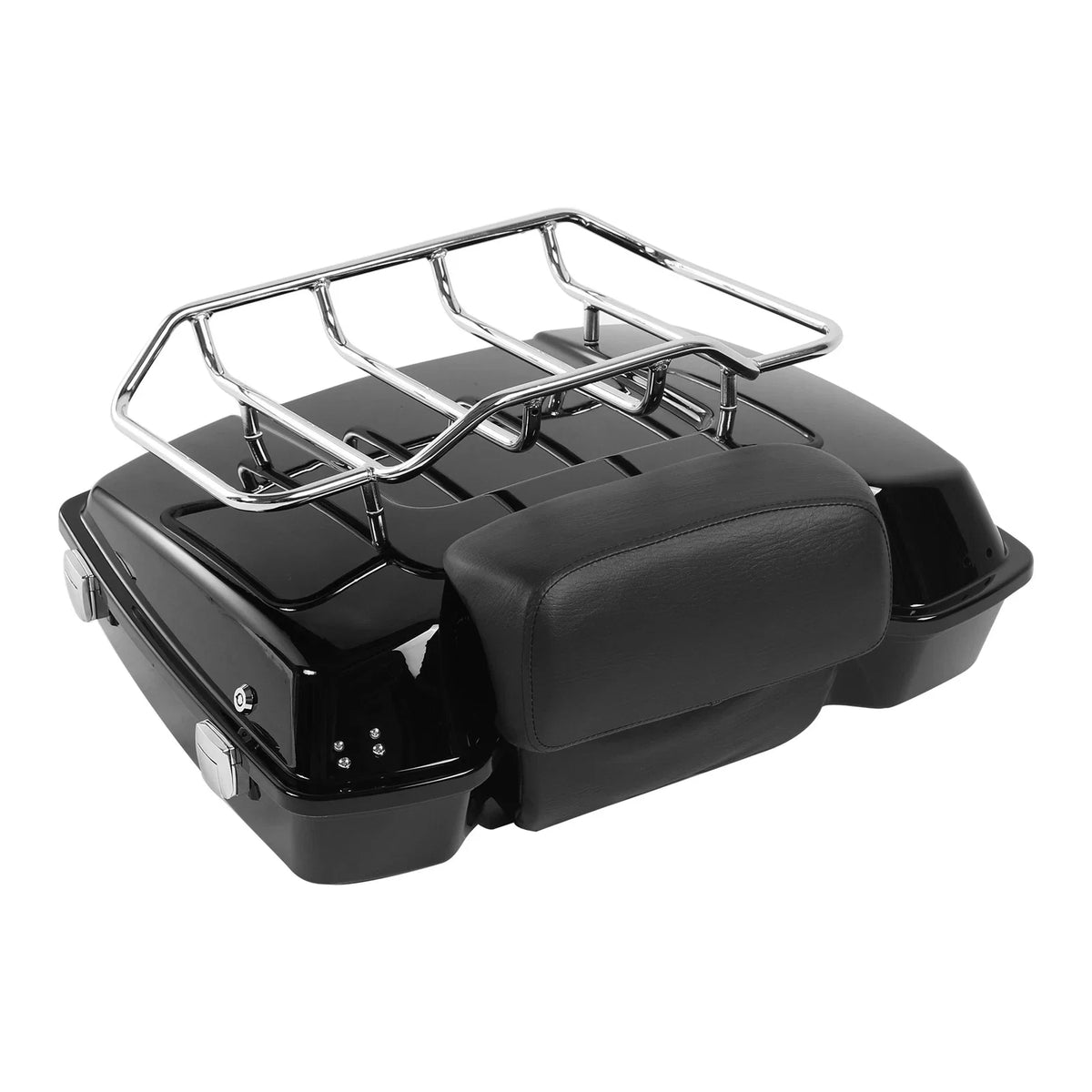 Razor Trunk Backrest Pad for Harley Street Glide (1997–2008) Black