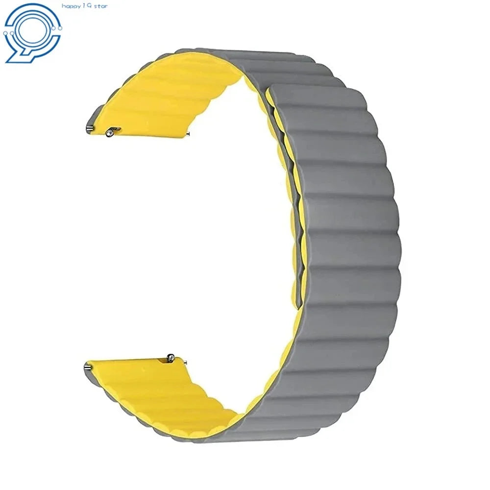 Silicone Magnetic Watch Band for Universal Fit (20-22mm)