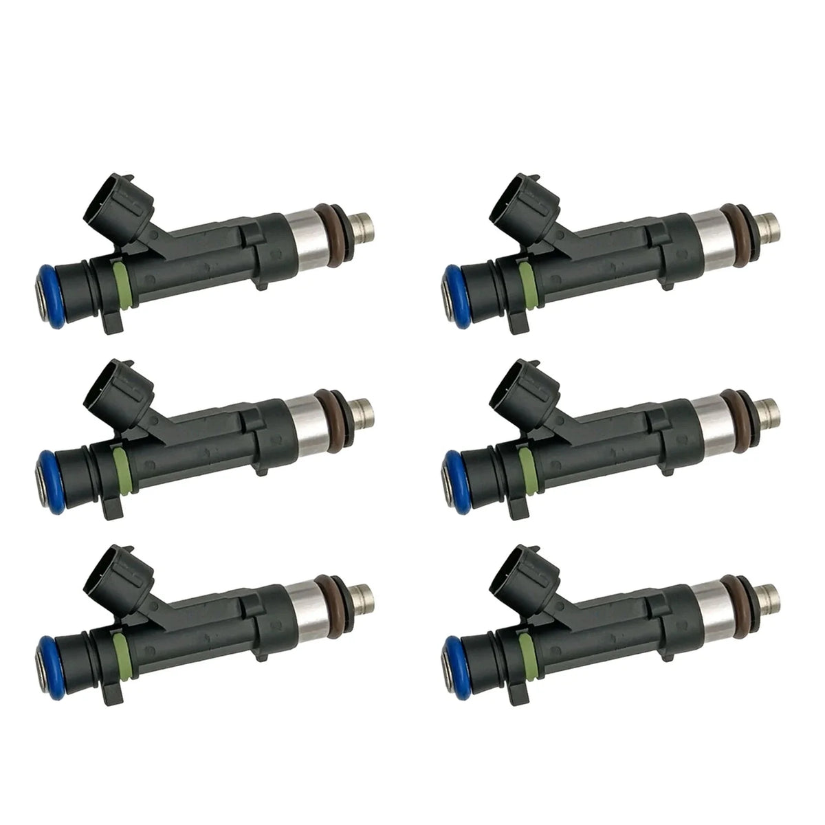 Set of 6 Fuel Injectors for Mitsubishi Montero Sport, Outlander