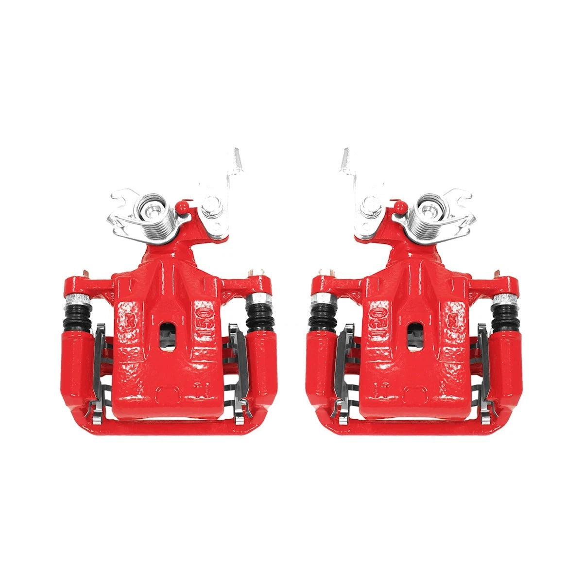 2X Powerstop Brake Calipers Set Rear for Mazda Ford Fusion MKZ Milan (2006–2013) S5002, 6E5Z2553C