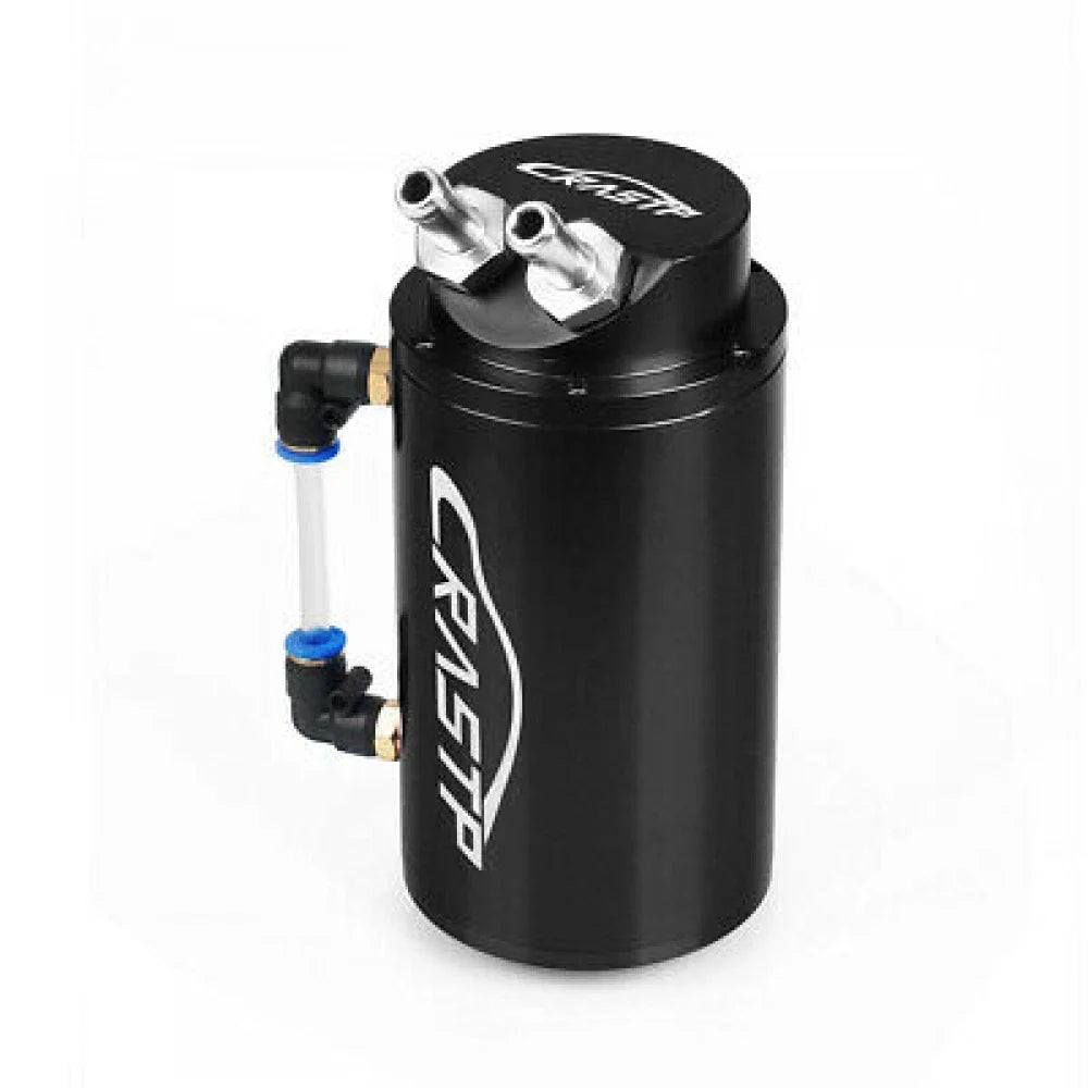 Aluminum Engine Oil Catch Tank Can Breather Kit for RASTP