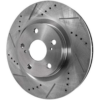 Set of 4 Brake Disc Rotors for Toyota Avalon, Lexus ES350, Camry