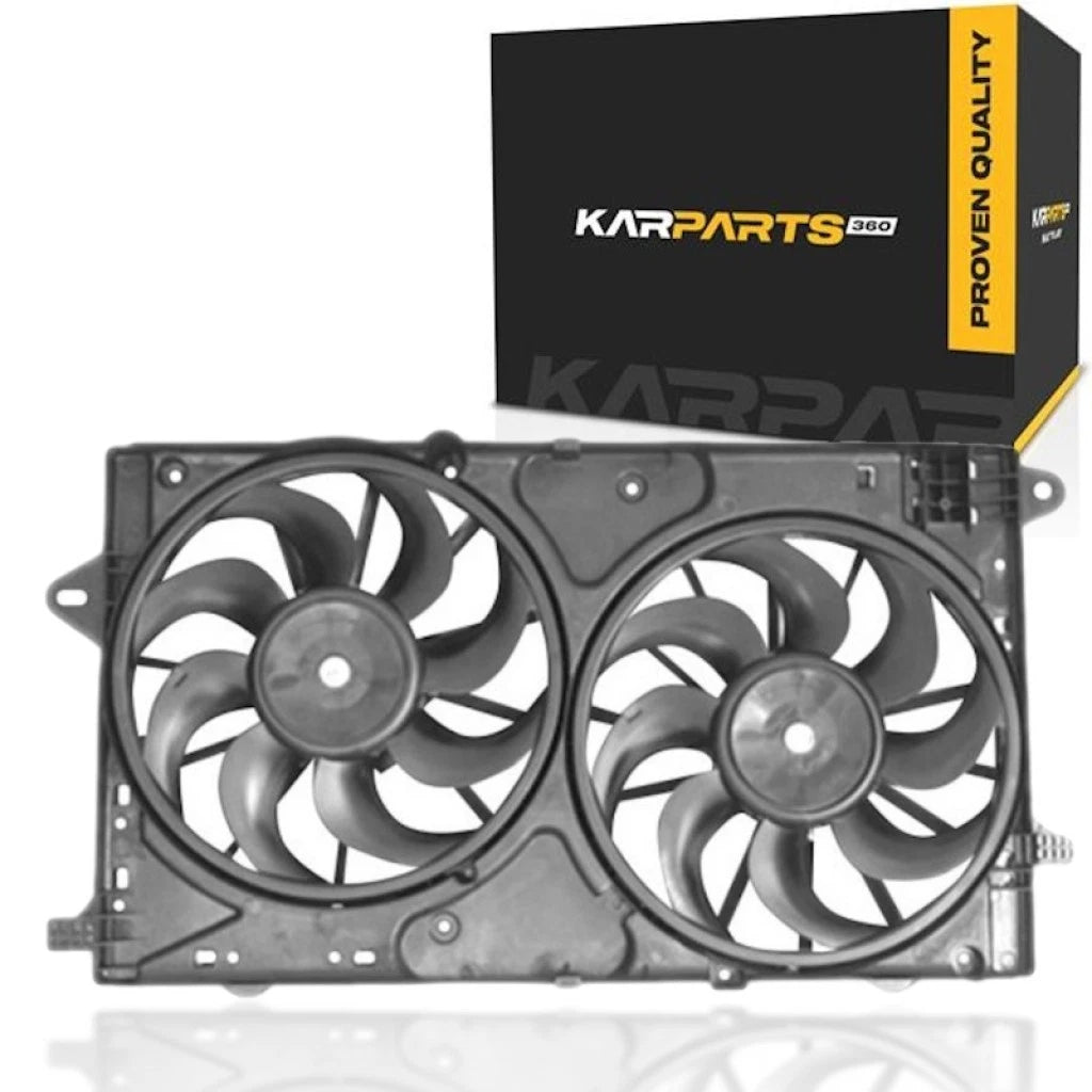 Dual Radiator Fan for Buick Regal (2011–2015) GM3115238, LLX-GM3115238-CL360A71