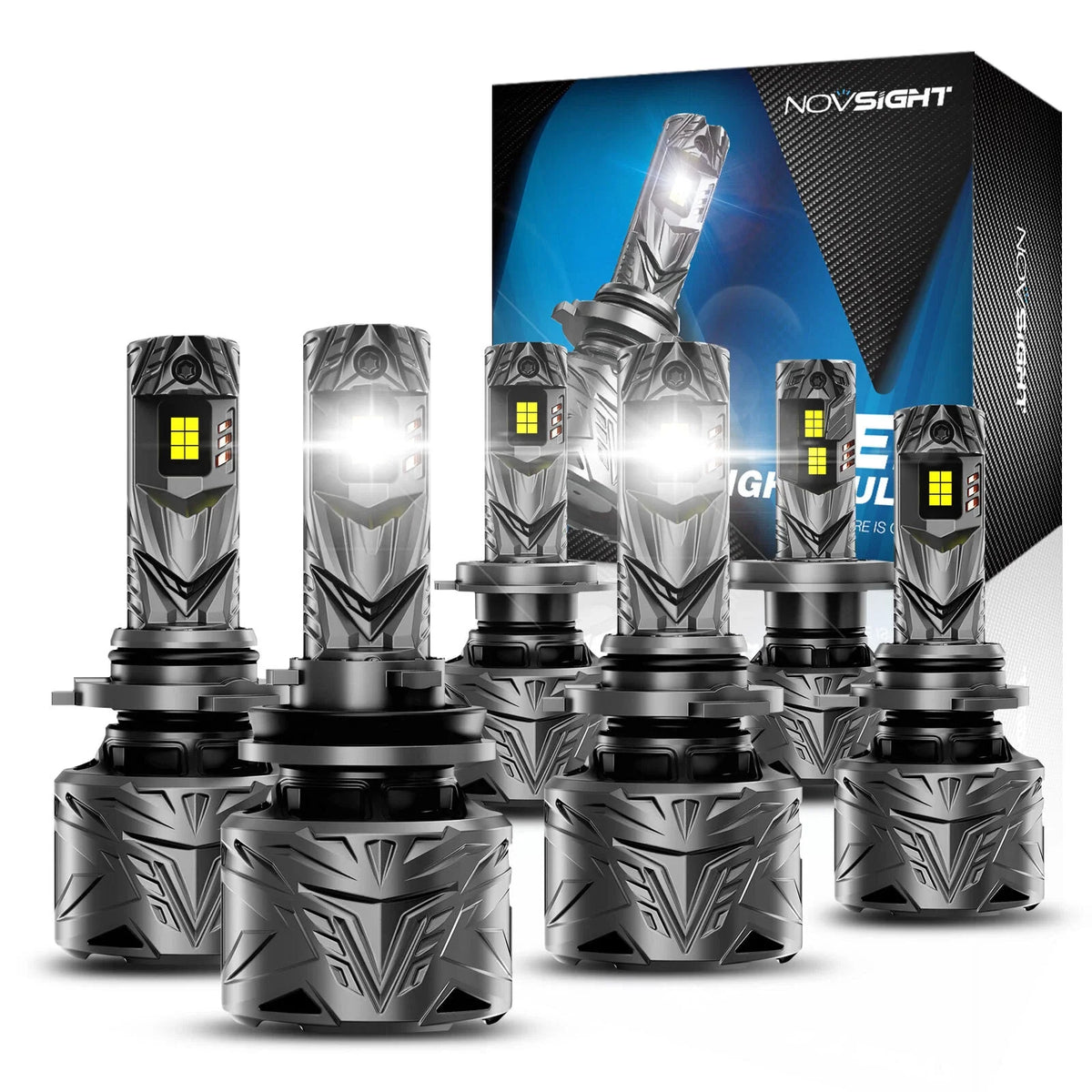 LED Headlight Bulb 9004 9005 9006 9007 H4 H7 H13 H11 9012 for Vehicles