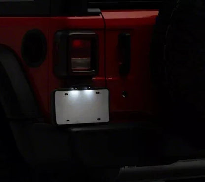 3M Tape-On License Plate Relocation Mount for Jeep Wrangler JL (2018–2026) 11238.16