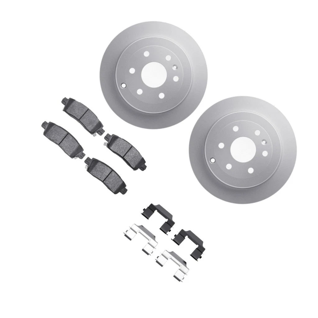 Brake Rotor Set for Chevy Traverse (2009–2017) ALX-PAU-DF-4212-48136-CLA4