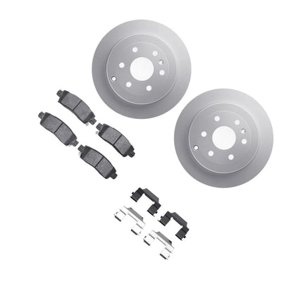 Brake Rotor Set for Chevy Traverse (2009–2017) ALX-PAU-DF-4212-48136-CLA4