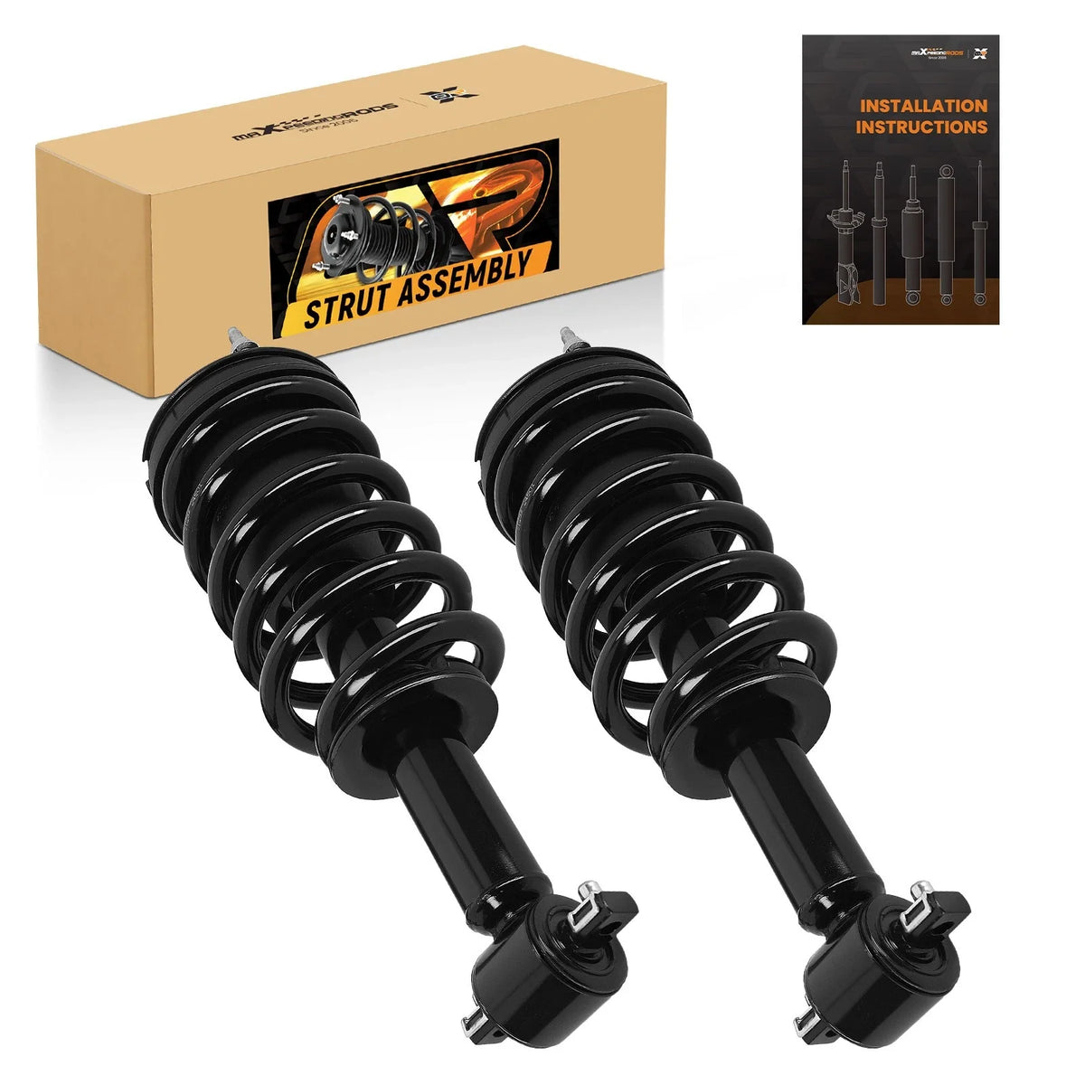Front Struts w/ Spring Assembly for Chevy Suburban, GMC Yukon XL (2015–2020) 181784