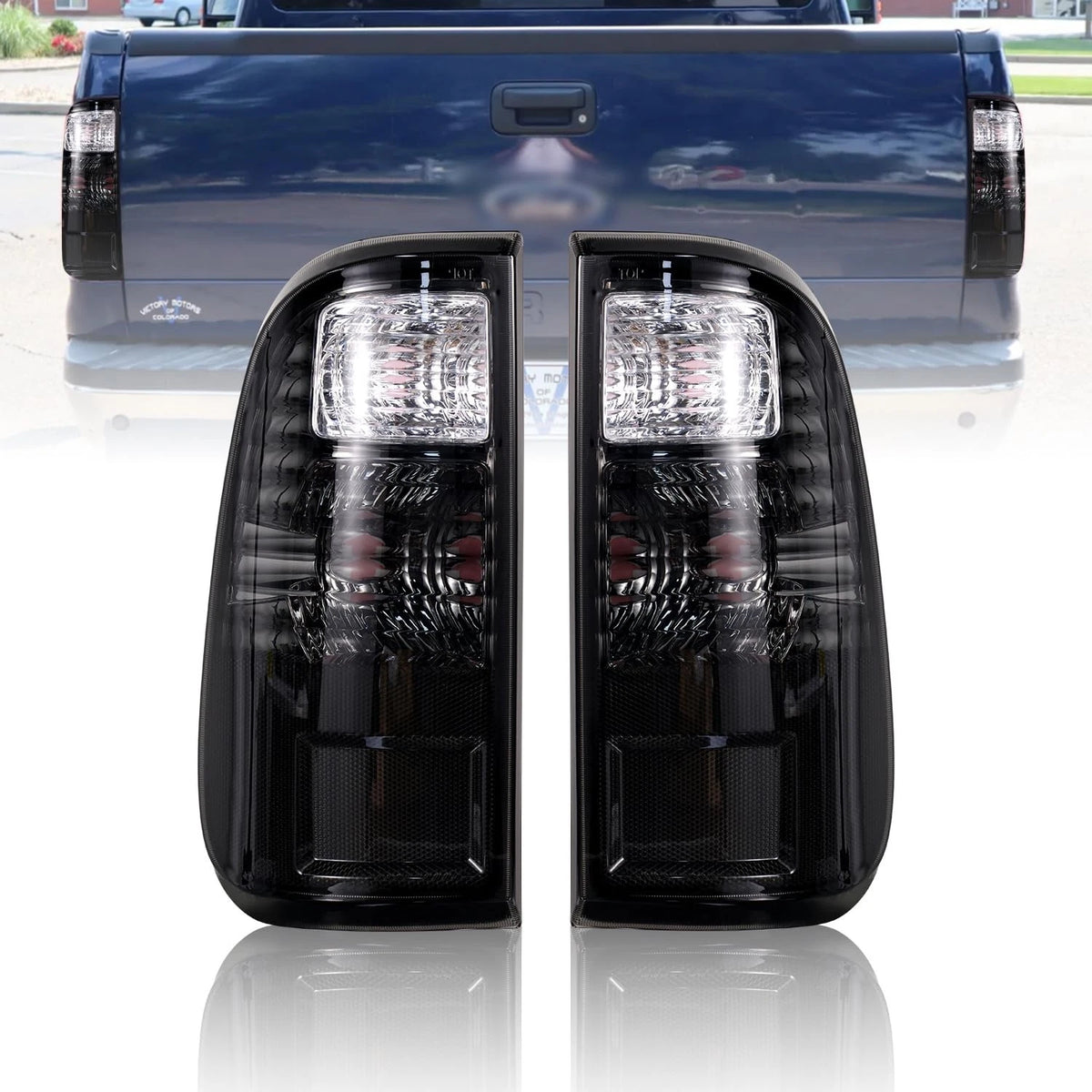 Smoke Tail Lights for Ford F250 F350 F450 Super Duty (2008–2016)