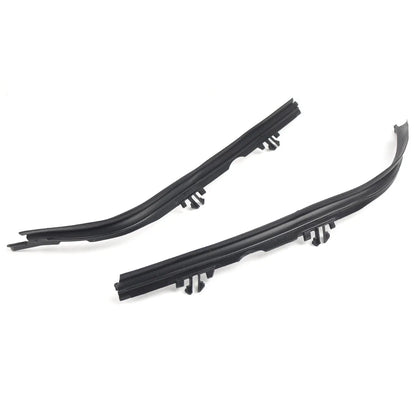 Set of 2 Front Headlight Upper Cover Strip Gaskets for BMW 5 Series E39 (1995–2000)