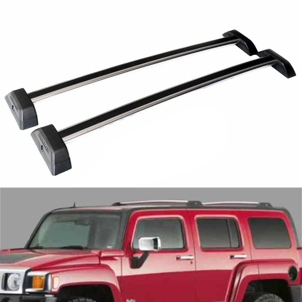 Set of 2 Roof Rack Cross Bars for Hummer H3 H3T (2006–2010) HM-H3