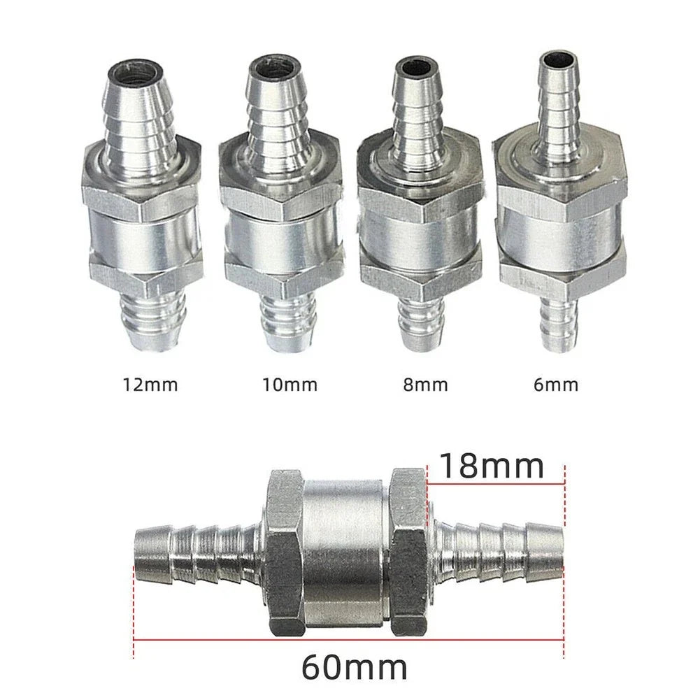 Check Valve Tool for Air Water Pipe 10mm 8mm Aluminum Bio Oil