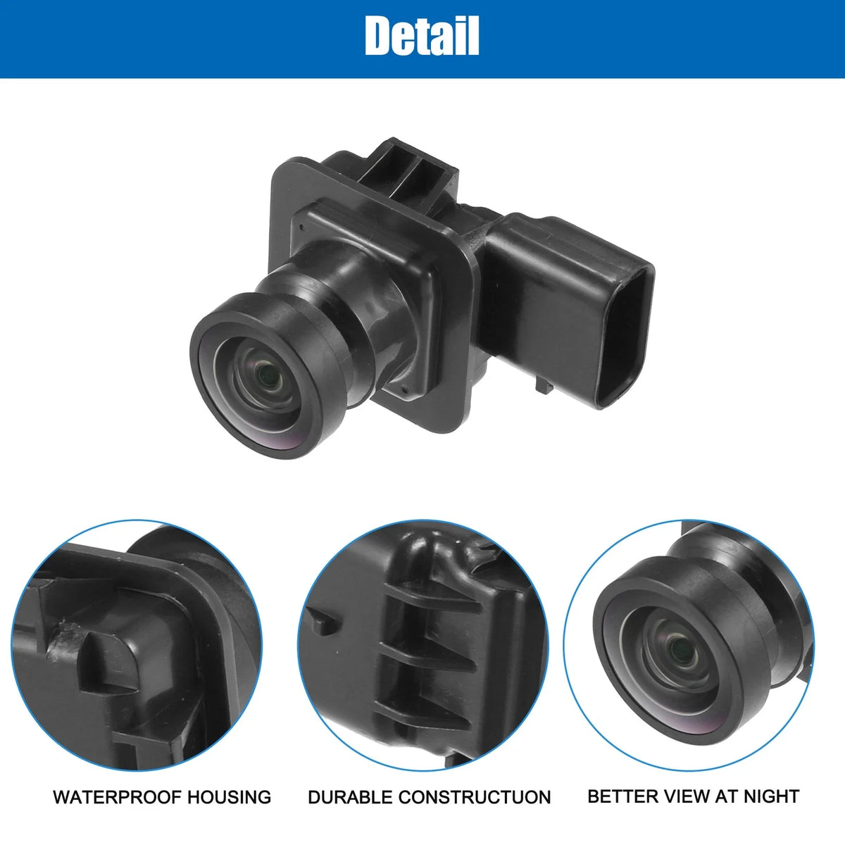 Set of 1 Rear View Backup Reverse Camera for Ford Transit (2014–2023) No.CK4Z19G490A