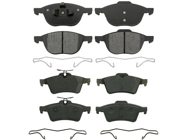 Set of 4 Brake Pads for Mazda 3 Sport (2009–2010, 2012) 57644XSKK