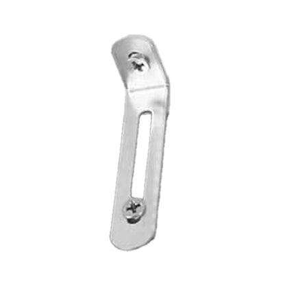 50PCS Rounded Corner Furniture Brackets 72.5mm x 24mm x 15mm Steel