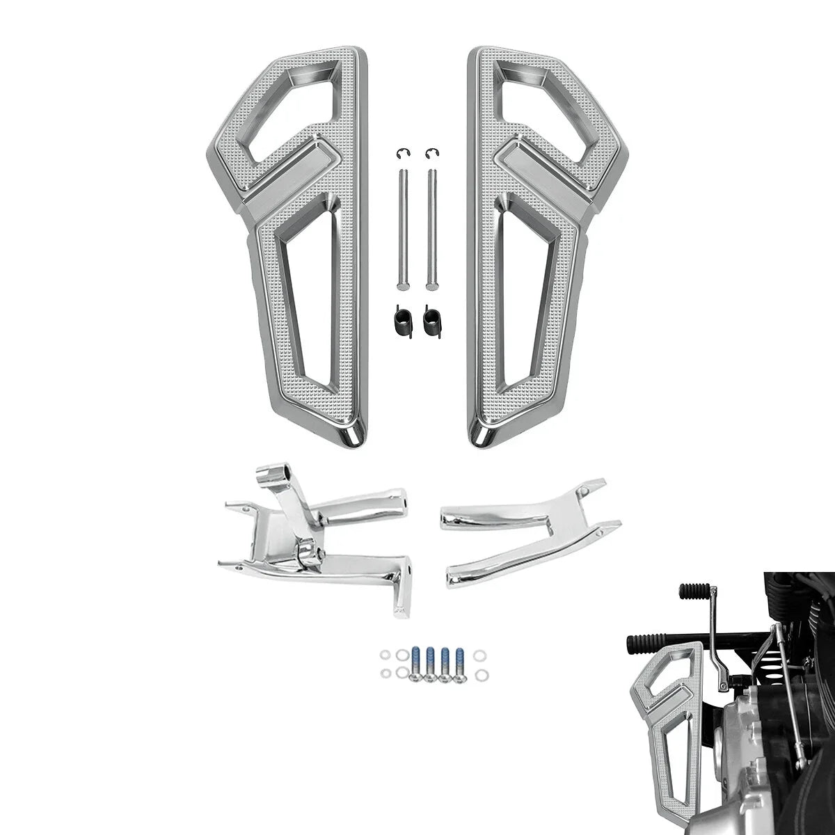 Driver Footboard Mount Bracket for Harley Heritage Classic Slim (2018–2024)