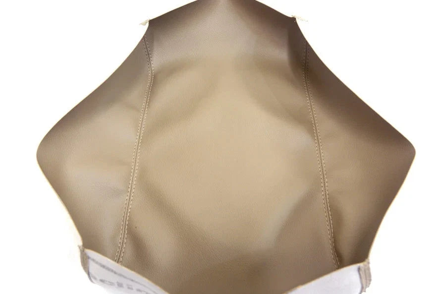 Center Console Armrest Cover for Ford F250 (1999–2010) Beige Leather Synthetic