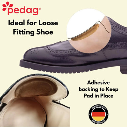 Shoe Tongue Pads for Pedag Supra (Soft Large/X-Large, Brown)