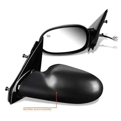Powered Heated Side Door Mirror Left for Saturn L Sedan/LW Wagon (2000–2005)