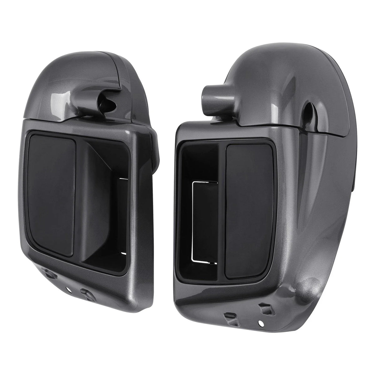 Lower Vented Fairings for Harley Street Glide (2014–2023) Gauntlet Gray Metallic