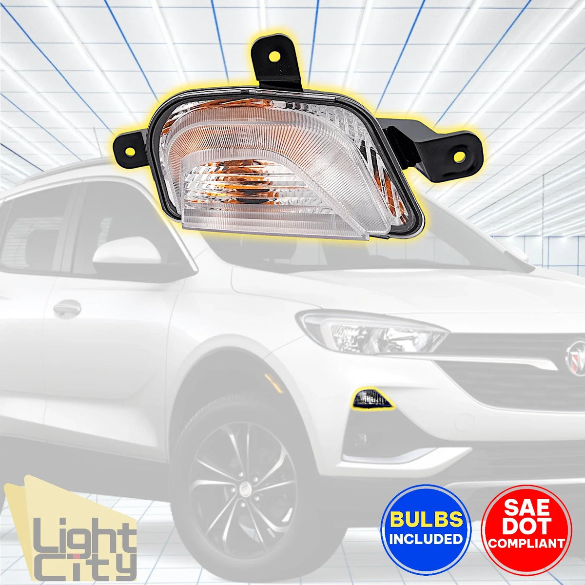 Front Passenger Side Signal Marker Light for Buick Encore GX (2020–2023)