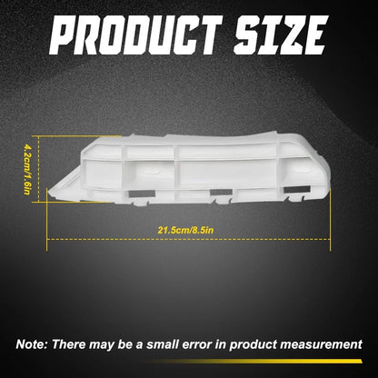 Front Bumper Bracket Pair for Honda Odyssey (2005–2010) OEM White