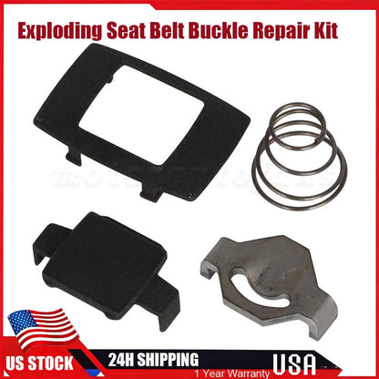 Seat Belt Exploding Buckle Repair Kit for GM Chevy (1971–1977)