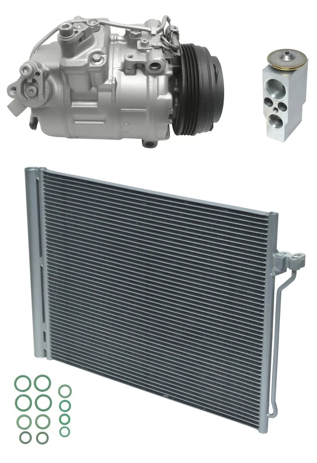 A C Compressor Kit with Condenser for BMW 550i xDrive (2013–2014)